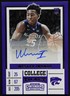 2017-18 Panini Contenders Draft Picks College Wesley Iwundu #91 Rookie Auto RC