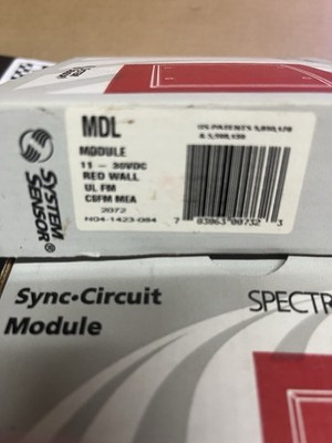 System Sensor MdL Sync Circuit Module, 12/24v, Red