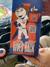 New York Mets Mrs Met Gives Back Bobblehead SGA 8/13/25 2025 NY Giveaway
