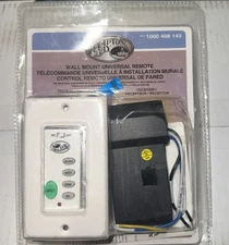 Hampton Bay Wall Mount White Universal Ceiling Fan Switch# 1000408143| Sealed