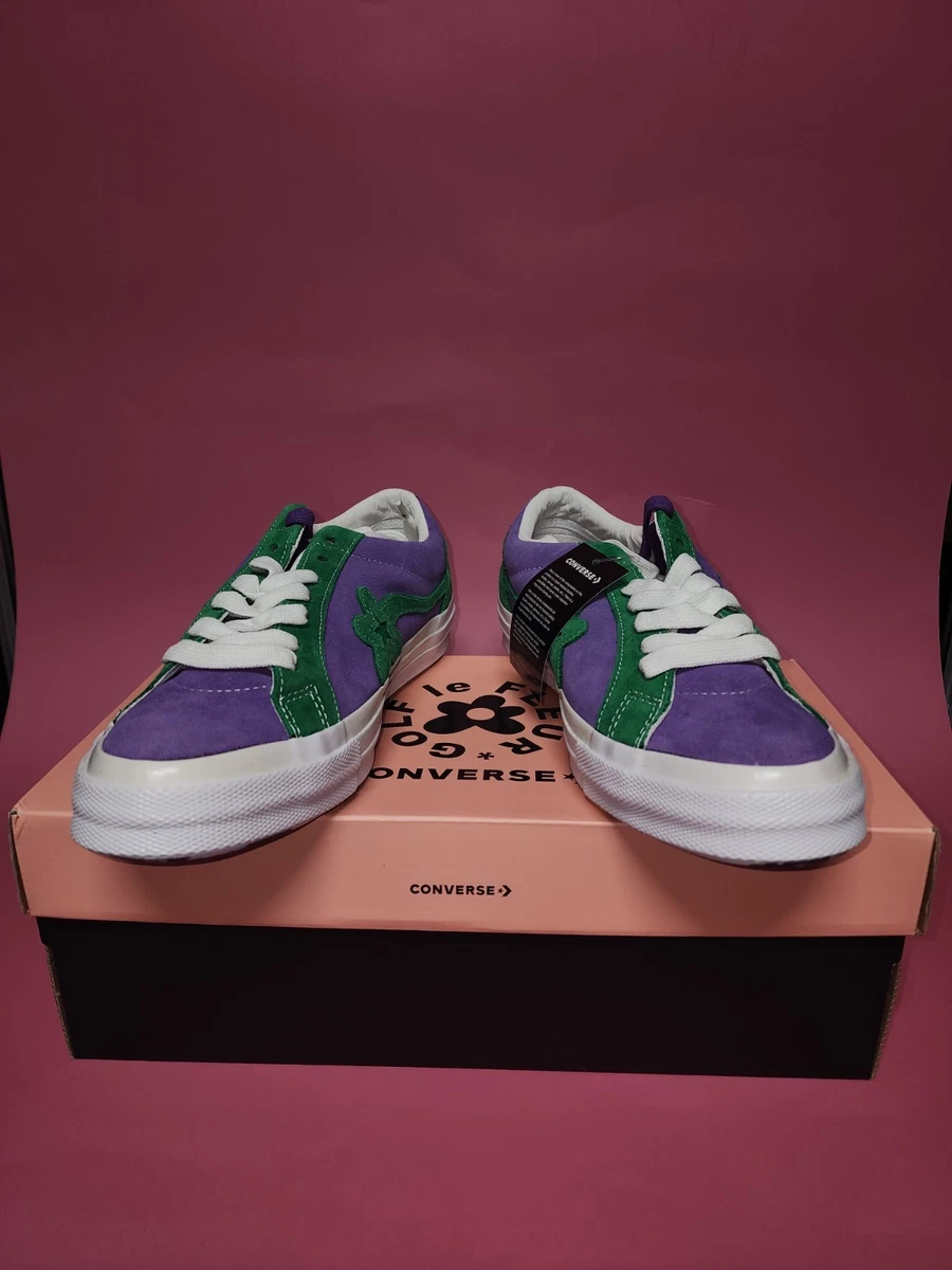Golf Le Fleur x Converse One Star Ox Purple Heart for Sale