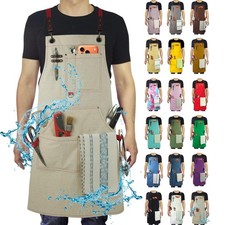 Work Aprons, Canvas Apron, Waterproof, Colorful Spots 1