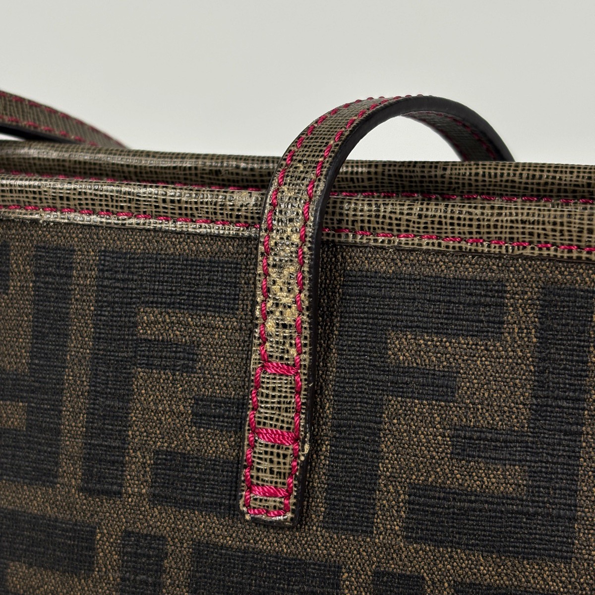 FENDI Zucca Pattern Tote Bag Shoulder Bag Shoulder Bag Tote Bag Coated canva... thumbnail 5