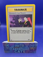 Pokémon TCG Giovanni's Last Resort Gym Challenge 105 Unlimited Rare on eBay