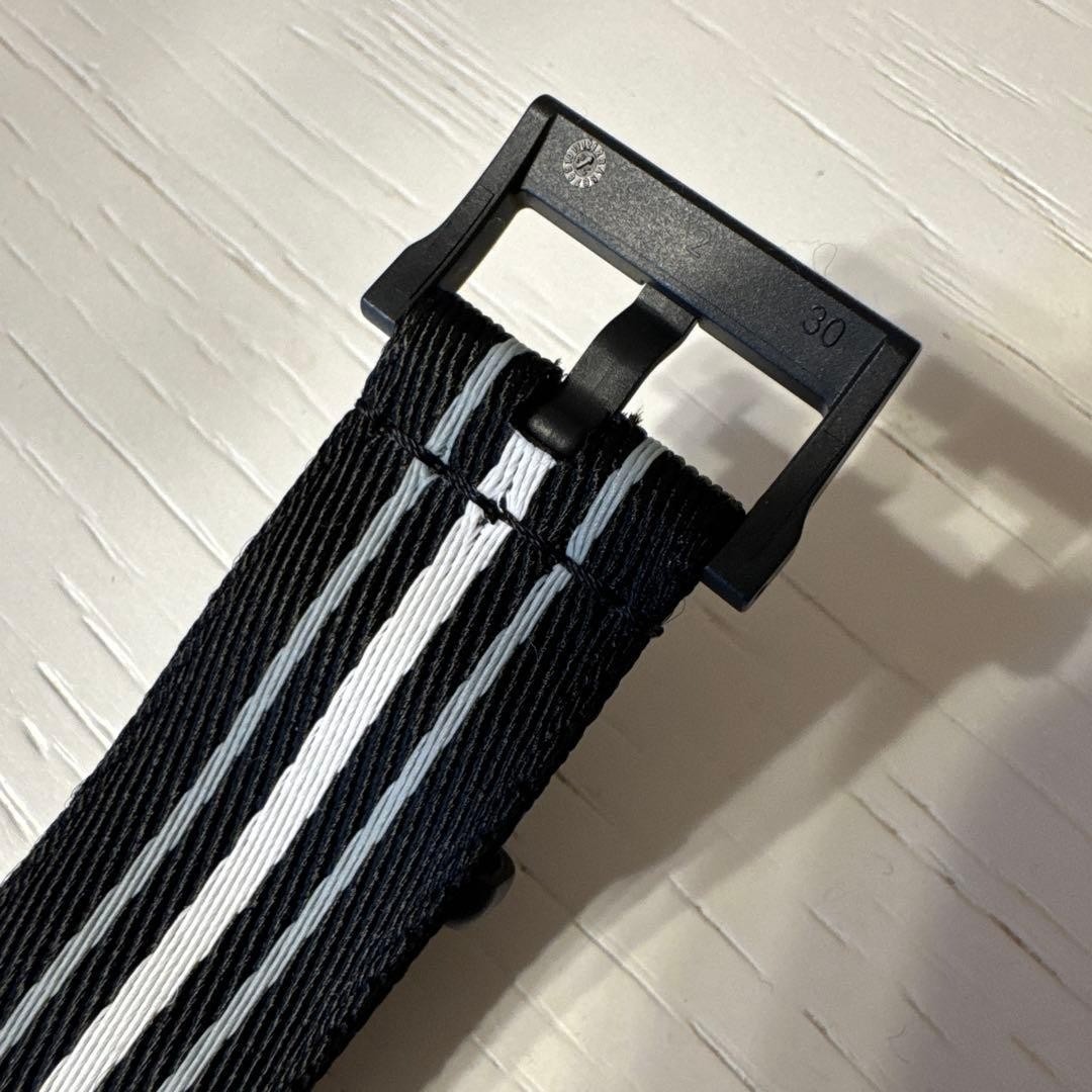 BLANCPAIN x SWATCH Bioceramic SCUBA Fifty Fathoms “Ocean of Storms” Black Da image 5