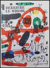 Joan MIRO: Original Cover, Cardboards, Lithograph 1965