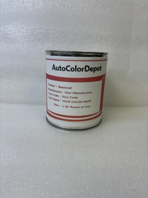 CHEVROLET/GM Basecoat Paint CHOOSE YOUR COLOR RTS 1 Quart Urethane Basecoat
