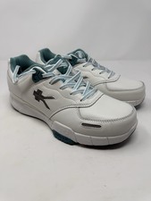 Kuru Shoes Womens 9 M Kinetic Plantar Fasciitis Sneakers White Leather Nurse