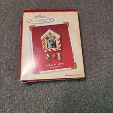Hallmark Keepsake Ornament 2002 Special Cat Photo Holder Picture Frame Stocking