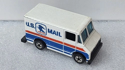 Vintage Hot Wheels 1976 US Mail Truck 1/64 Diecast Car  USPS