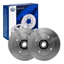 2x HELLA PAGID BREMSSCHEIBEN Ø278mm VORNE passend für VW KAEFER KARMANN 53902