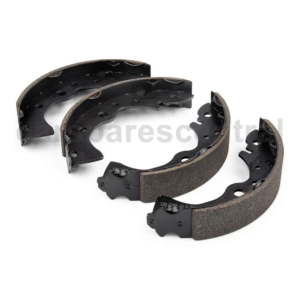 Tambores de freno traseros y zapatas semimetálicas para Nissan Sentra 2001 2002 2003 2004 Foto 4 de 4