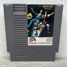 BILL & TED’S Excellent Video Game Adventure NINTENDO NES 1991 TESTED WORKS