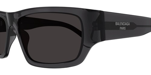 Balenciaga BB0366S Sunglasses Male Gray 58mm New 100% Authentic - Picture 3 of 7