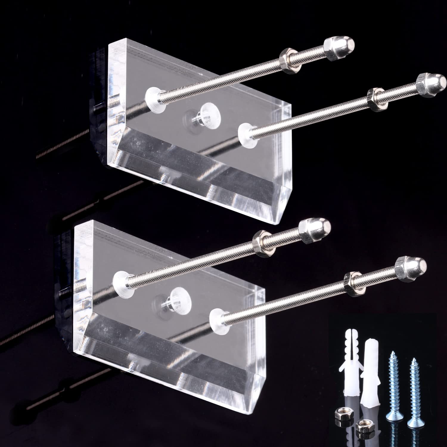 Hanger 2 Pcs Wall Mount Deck Rack For Skateboards Deck...