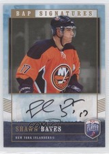 2006-07 Upper Deck Be a Player Signatures Shawn Bates #BA Auto 0a1
