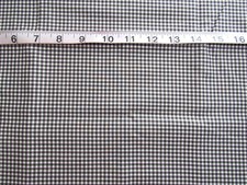 1 yd Cotton Fabric "Kitty Corn" by Urbanchiks for MODA Black Off White Check
