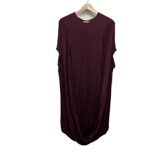 Auth ALEXANDER McQUEEN - Bordeaux Women's Dress