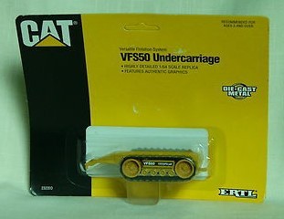 Ertl 2322EO 1:64 CAT VFS50 Undercarriage Versatile Flotation System Vehicle