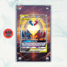 Pokémon Magnetisches Teakholz Extended Art - Latias & Latios GX TEU 170 | Display Case
