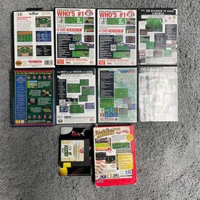 SEGA Genesis with Original Box, 3 Controllers, and 10 Games