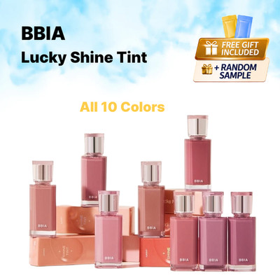 BBIA Lucky Shine Tint All 10 Colors Choose Your Shade K-Beauty Lip Tint