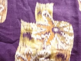 7759554: JAPANESE KIMONO / ANTIQUE TWO-PIECE KIMONO / MOKA COTTON / FLOWER