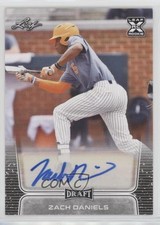 2020 Leaf Draft Auto Zach Daniels #BA-ZD1 Auto 0d1w