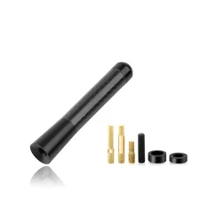 Sylvil Car Short Antenna, 3.15 Aluminum Radio Antennas Replacement, Carbon Fi...