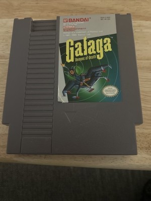 Galaga: Demons of Death (Nintendo NES, 1988) Tested And Working