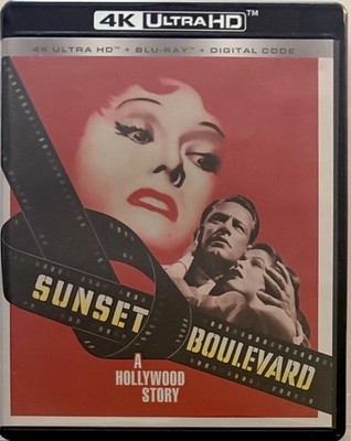 Sunset Boulevard 4K UHD Blu-ray Gloria Swanson William Holden 75th Anniversary