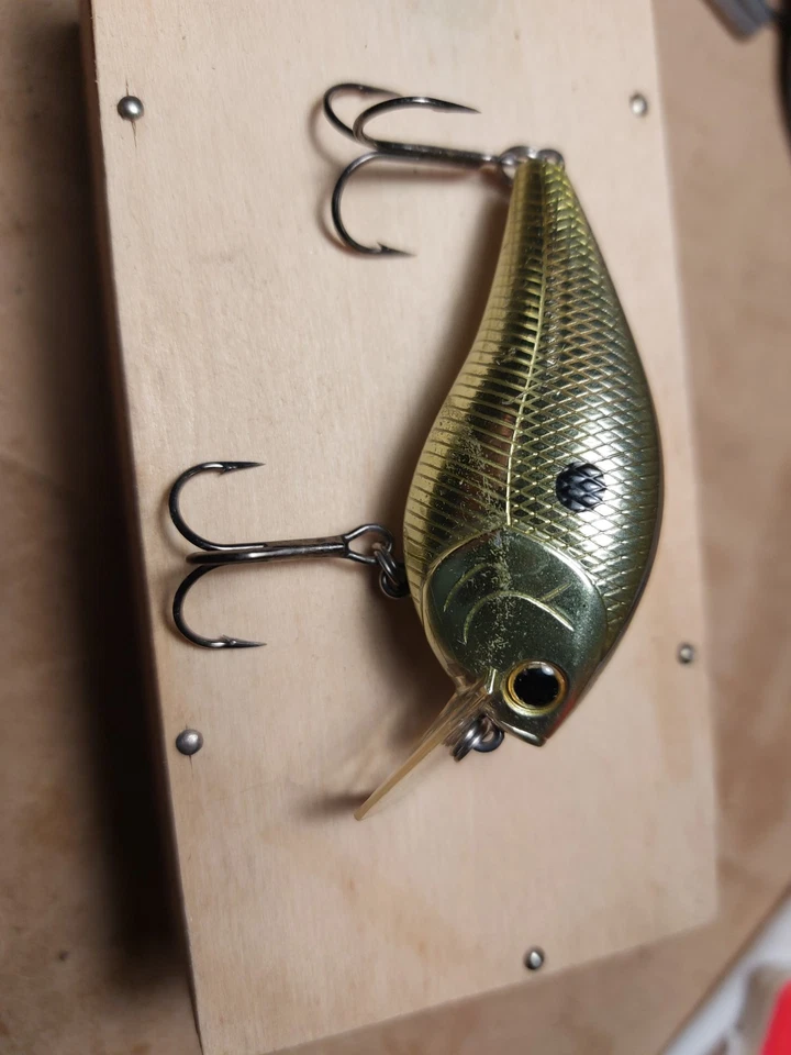 Приманка Lucky Craft Rick Clunn RC 1.5 Silent Square Bill снятая с производства редкая - Изображение 2 из 4