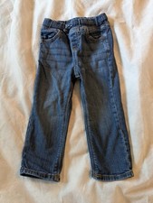 Jumping Beans Toddler Size 2T Denim Jeans With Adjustable Drawstring Waist