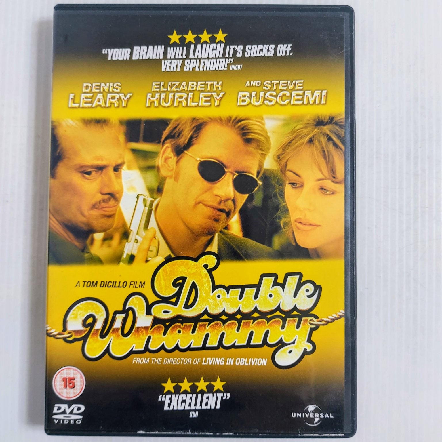 Double Whammy DVD 2001 Denis Leary Elizabeth Hurley Steve Buscemi Uncut