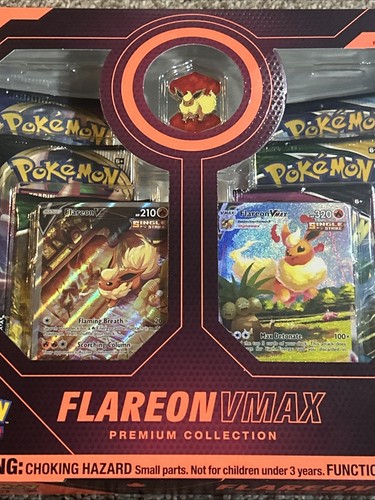 Pokemon Eeveelution Vmax Premium Collection Set of 3 - Vaporeon Jolteon Flareon - 第 3/7 張圖片
