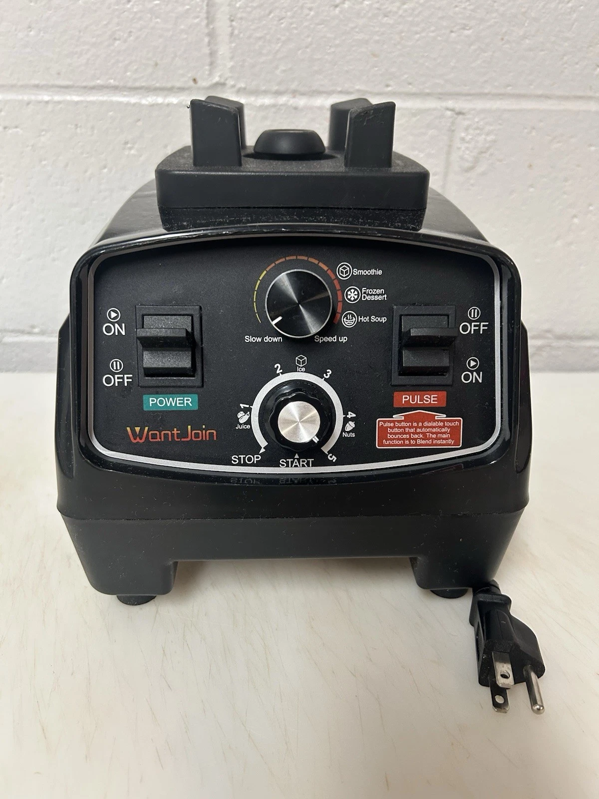 WantJoin WZ-200D 1800W professional grade blender base Only Tested Works
Opens in a new window or ta