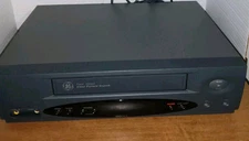 GE VG4060 4-Head VCR VHS Video Cassette Tape Player Recorder Tested No Remote 