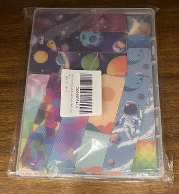 96 Pcs Sensory Stickers Space (LSX) Anxiety Relief Items Sensory Strips Texture