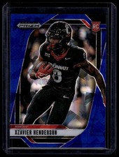 2025 Panini Prizm Draft Picks - Xzavier Henderson #15- Blue Ice Prizm /149 (RC)