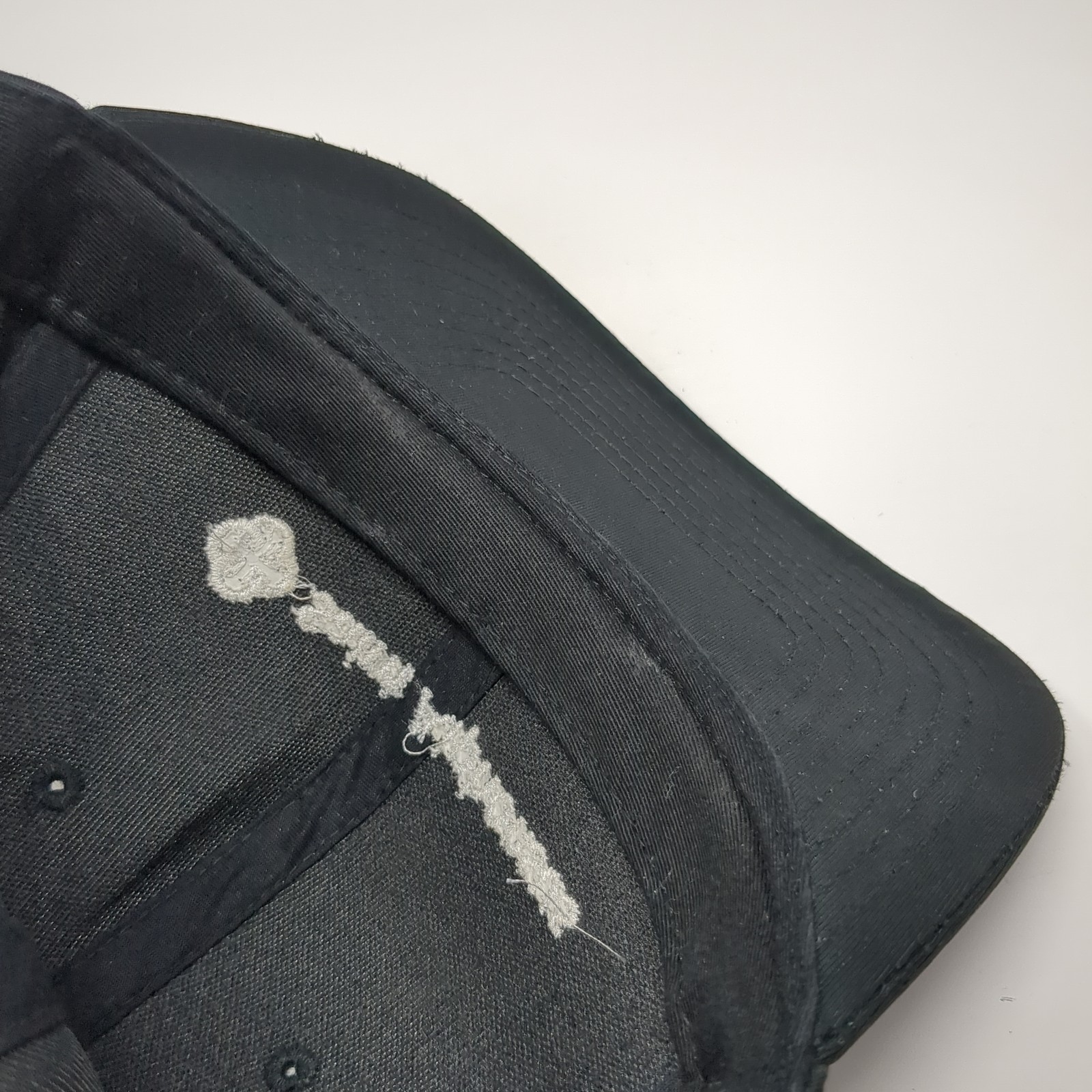 Saint Alphonsus Snapback Hat Solid Black One Size… - image 8