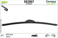 Wischblatt Scheibenwischer Canopy Upgrade Valeo 583907 FüR VW Golf 4 1J1 Bora 1