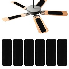 6Pcs Ceiling Fan Filters for Blades 0.12" Thick Fan Filter for Ceiling Fan