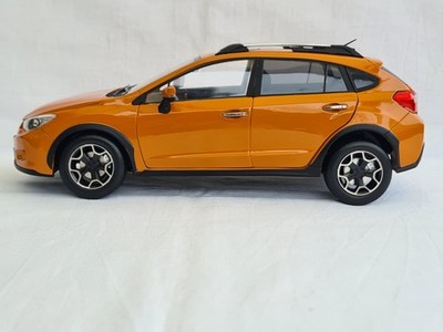 Subaru XV 2014 Tangerine Orange Pearl Sun Star 1:18