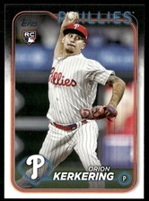 Orion Kerkering 2024 Topps Philadelphia Phillies #520