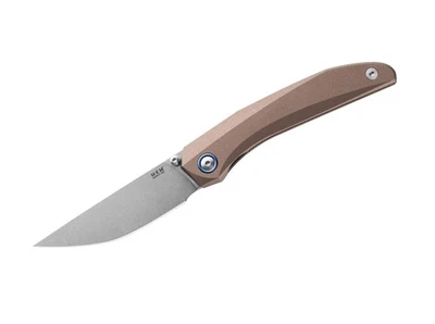 MKM Detonario M390 SW Gunmetal Aluminum Gentleman Klappmesser Bronze - 01CC208 - Bild 1 von 3