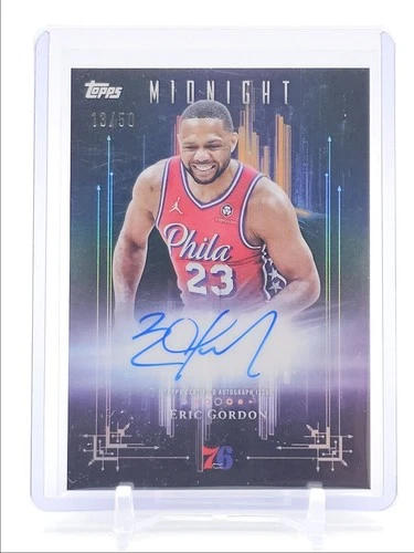 ERIC GORDON 2025-26 TOPPS MIDNIGHT DARK MARKS SUMMER SOLSTICE AUTO /50 Q3668