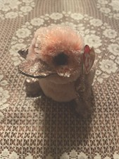 Ty Beanie Wilma With Tags Plush Stuffed Toy Collectible