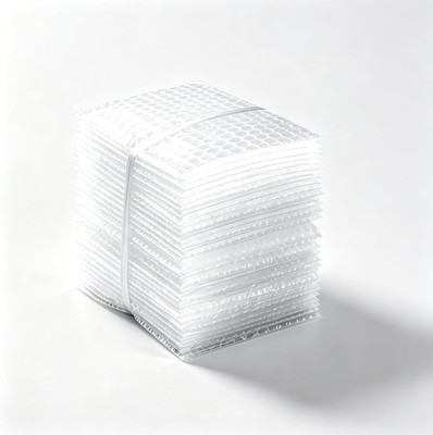 4x6Inch Bubble Out Bags 50pcs, Double Walled Cushioning Pouche Bag