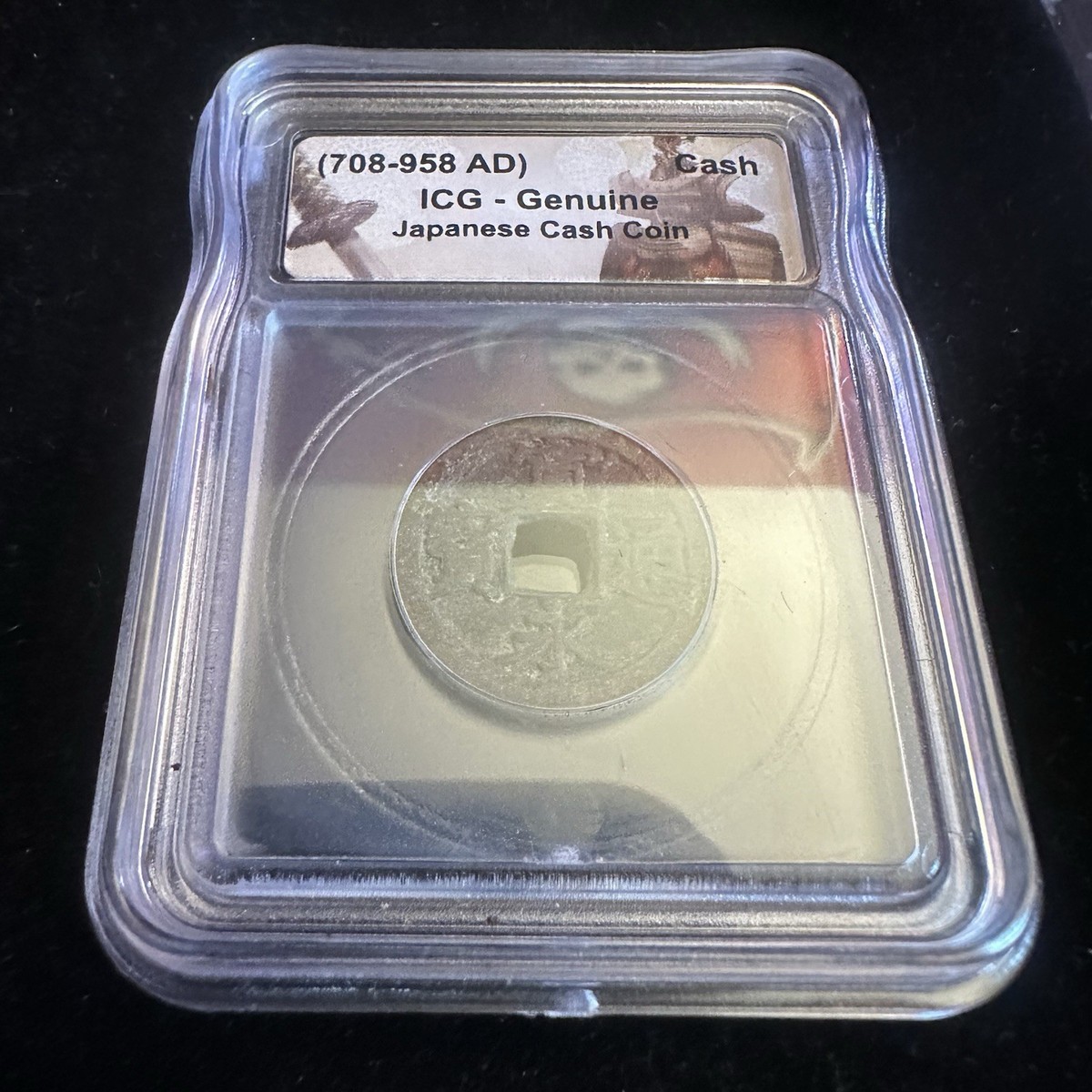 ICG - Genuine Japanese Cash Coin (708-958 AD) Japan Cash | eBay