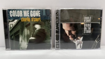 Charlie A'Court   Color Me Gone / Bring On The Storm (2CD, 2002, FMP) Blues   VG